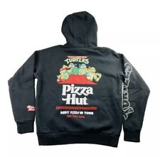 Pizza Hut x Teenage Mutant Ninja Turtles  TMNT Hoodie Sweatshirt Collaboration
