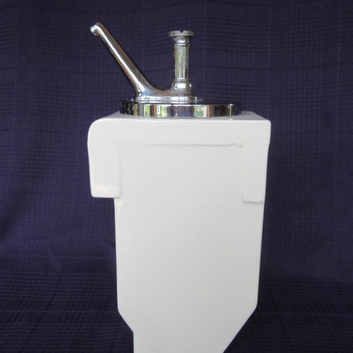 Vtg ceramic soda fountain - vtg.,