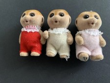 Sylvanian Family Babies Baby Meerkats Triplets