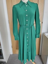 L K Bennett silk dress midi