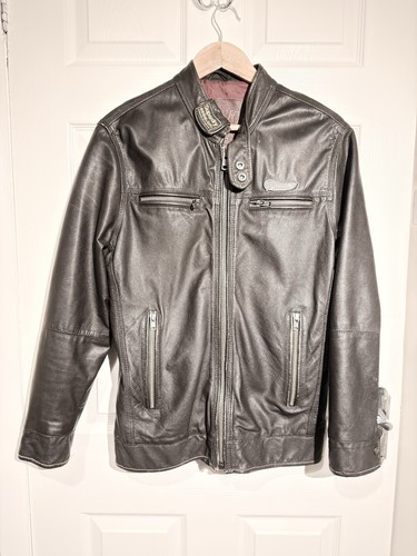 Superdry small leather biker - superdry,