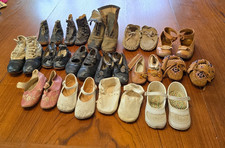 Children Antique & Mid Century Kid Shoes Button-Up Mary-Jane Lace-up YOU CHOOSE