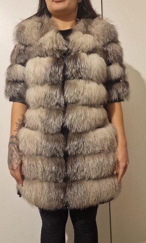 Real fur coat women - real,