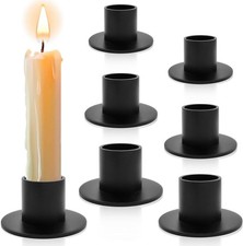 6x Candle Holders Metal Stick
