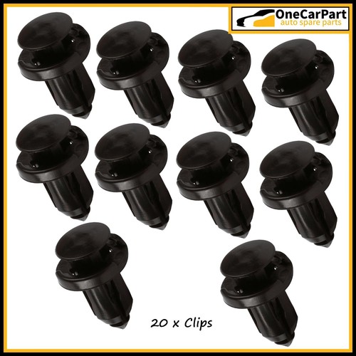 Plastic trim clip x20 - plastic,