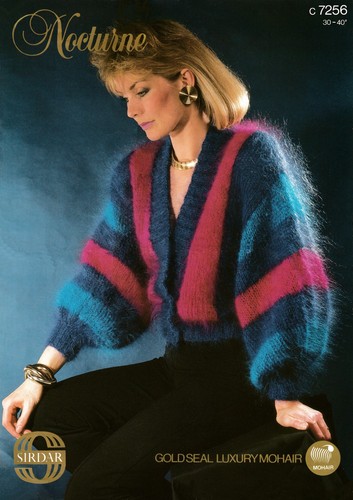 Women nocturne mohair - nocturne, jacket