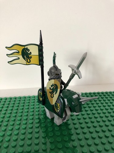 Lego bricks green dragon - lego,