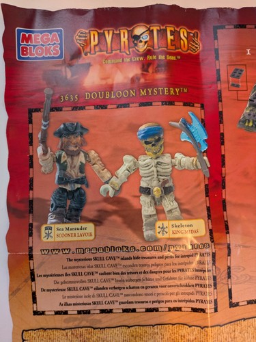 Mega bloks 3635 pyrates - mega,