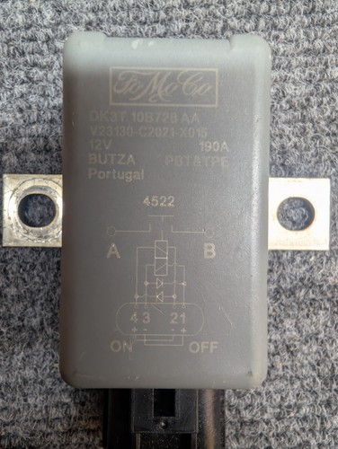 Ford transit mk4 relay control - mk4,
