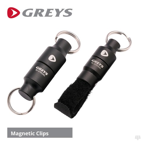 Greys fly net magnetic clips - greys,