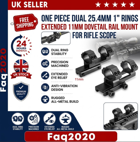 One piece dual - 25.4mm, rings