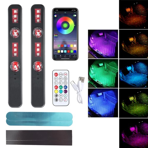 Neon led car interior - led,