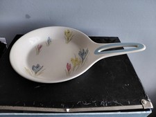 FIGGJO FLINT Flameware Vintage CROCUS Oven Pan Dish 50s 60s Retro 