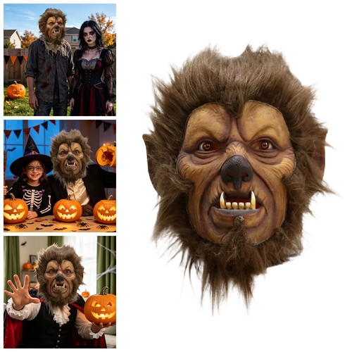 Halloween scary wolf - scary, man