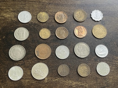 Lot old foreign - 20, world