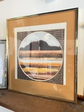 Vintage MCM Watercolor