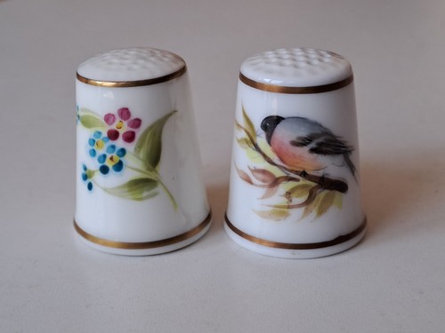 Royal worcester thimbles - worcester,