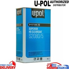 U-POL S2080 CLEARCOAT LACQUER