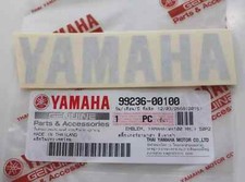 YAMAHA 100mm x 23mm SILVER