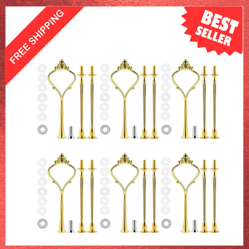 Sets gold cake stand - 6,