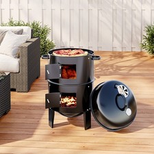 3 in 1 BBQ Charcoal Grill