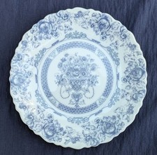 Four French Arcopal Blue &