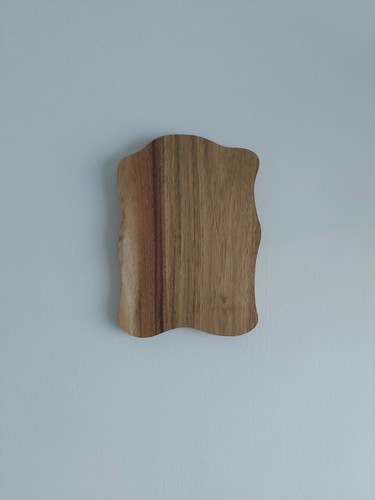 Solid wooden rustic roe buck - wooden,