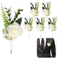 Silk Cloth Wedding Boutonniere