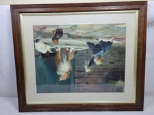 Vintage Oak Picture Frame