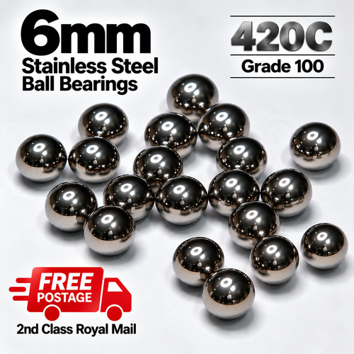6mm stainless steel ball - 6mm,