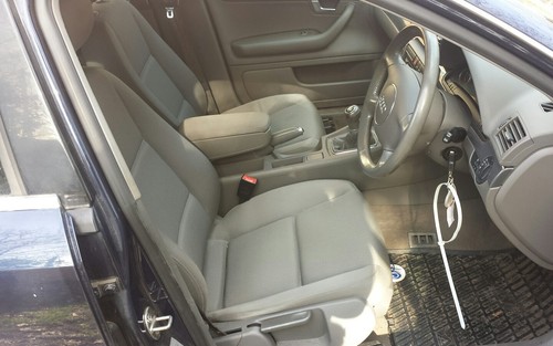 Audi saloon grey seats - audi, b6