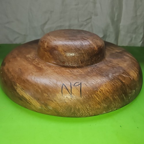 Wooden hat block millinery - ,