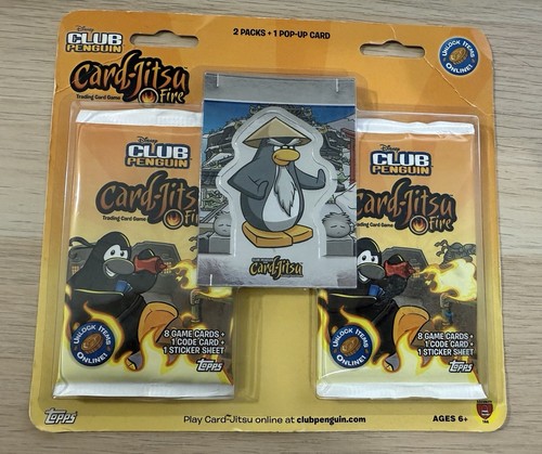 Club penguin card - jitsu, fire