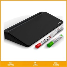 Sleek Black Glass Desktop