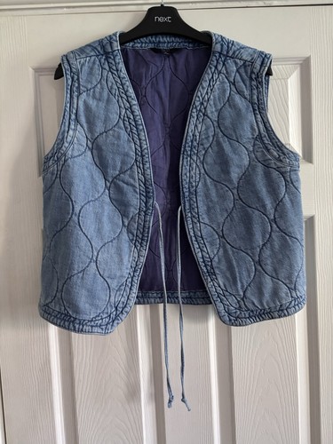Ladies denim quilted - denim,
