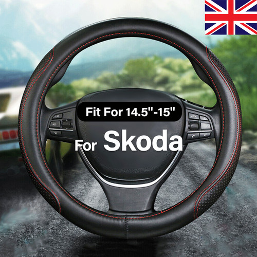 Deluxe leather car steering - leather,