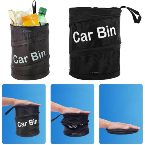 Car bin pop black storage - bin,