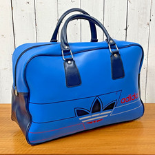 Vtg 80s Adidas Peter Black Bag