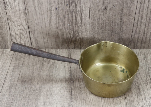 16cm brass saucepan jam pan - saucepan,