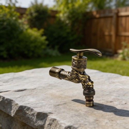 Wall mounted tap vintage - mounted,