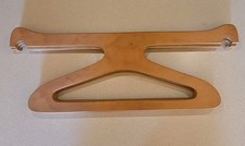 Antique Wooden Hangers For Old Steamer Trunk Wardrobes - Set of 4