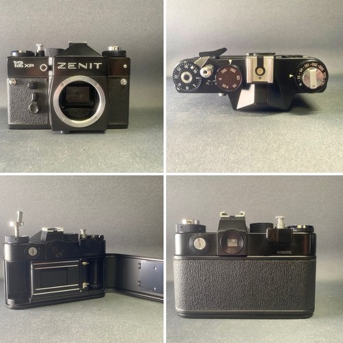 Zenit black 35mm slr - 12,