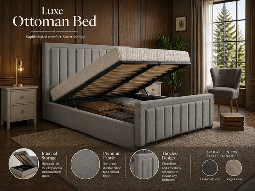 New ottoman storage - ottoman,