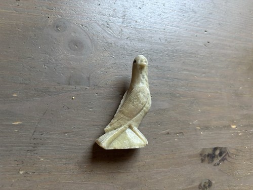 Vintage hand carved soapstone - hand,