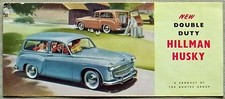 HILLMAN HUSKY Car Sales Brochure 1955 #303/94/50/H