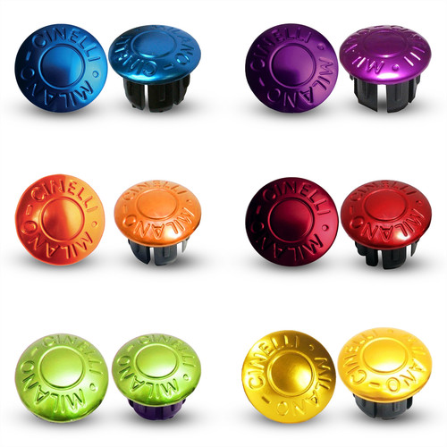 Cinelli bike bar end plugs - cinelli,