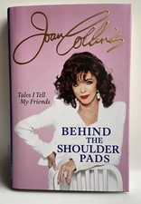 Joan Collins SIGNED Behind The