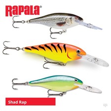 Rapala Shad Rap Lures - Pike