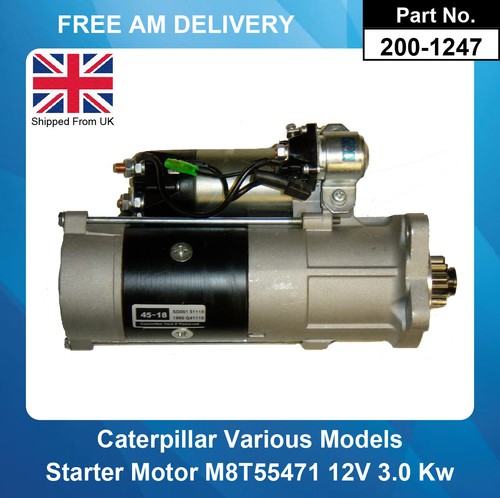 Starter motor for caterpillar - starter,