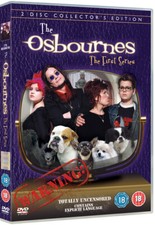 The Osbournes: Series 1 DVD (2003) Ozzy Osbourne cert 18 2 discs Amazing Value